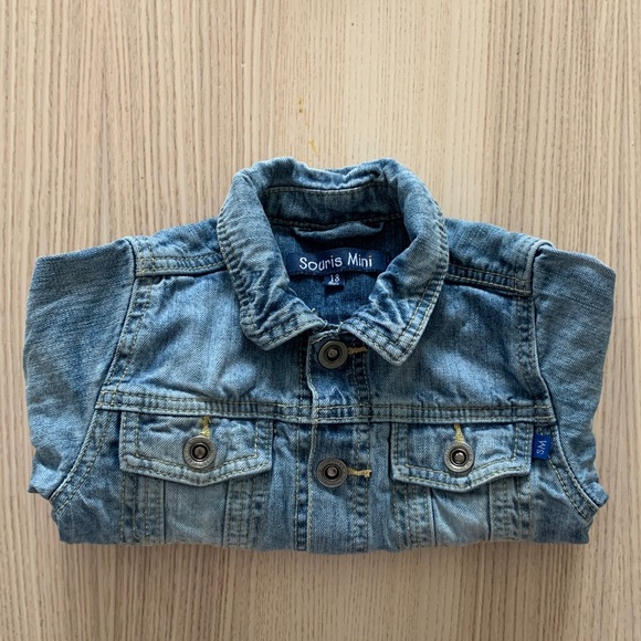 Souris-Mini Jean Jacket 18 months - Picture 3 of 3